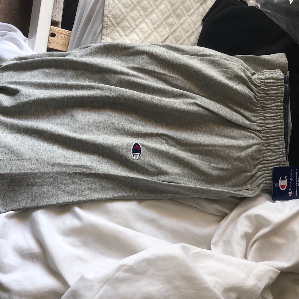 Champion grey sweats!